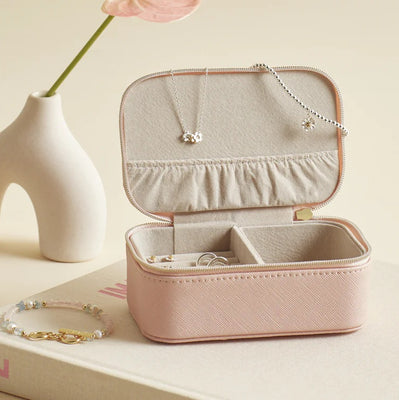 Estella Bartlett Treasure Me Mini Jewellery Box, Blush