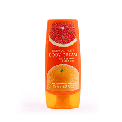 Tropical Fruits Orange and Grapefruit Body Cream