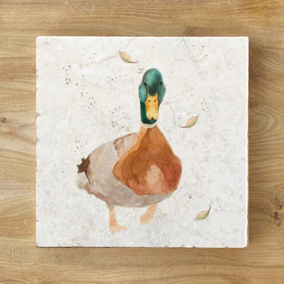 The Gathering Natural Stone Marble Coaster